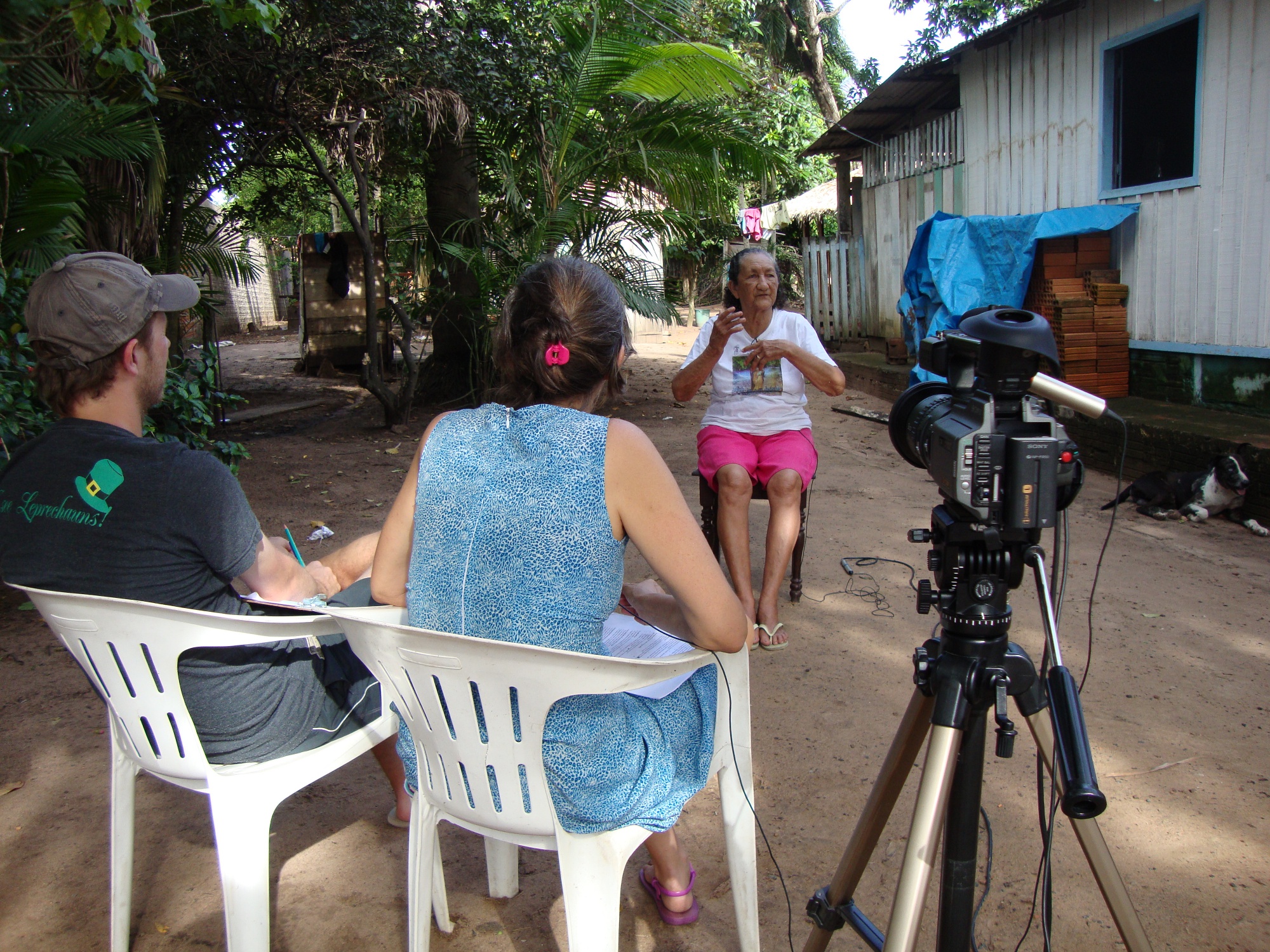 entrevista de moradora de comunidade noPara