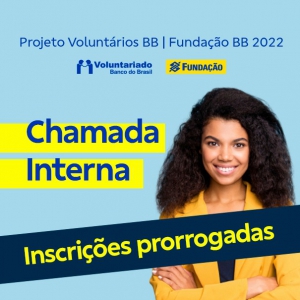 Projeto Voluntários BB/Fundação BB tem prazo de inscrição prorrogado